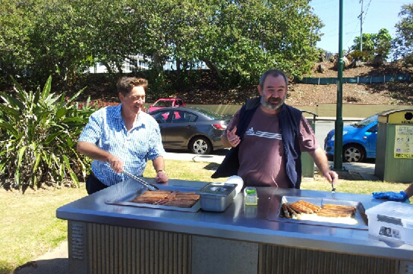 BBQ at Suttons Beach
