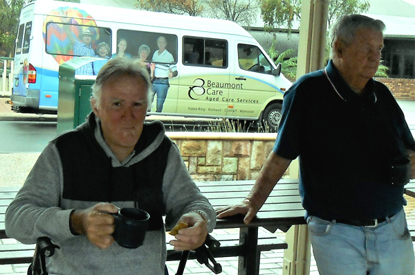 Alan Coye and Barry Hampstead