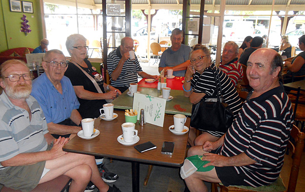 Ducked the rain at Jalla’s for tea and scones