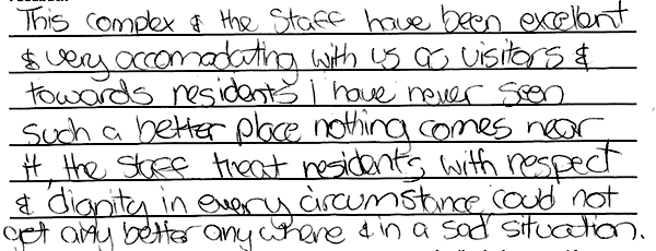 compliment to Rothwell