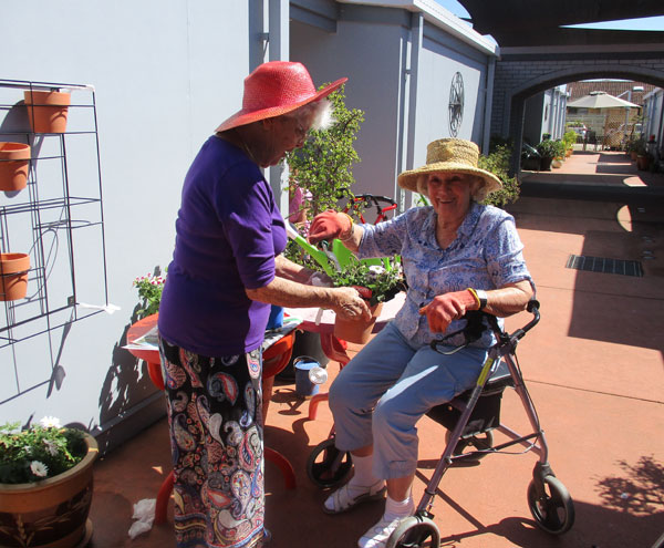 Courtyard Facelift Beaumont Care Redcliffe